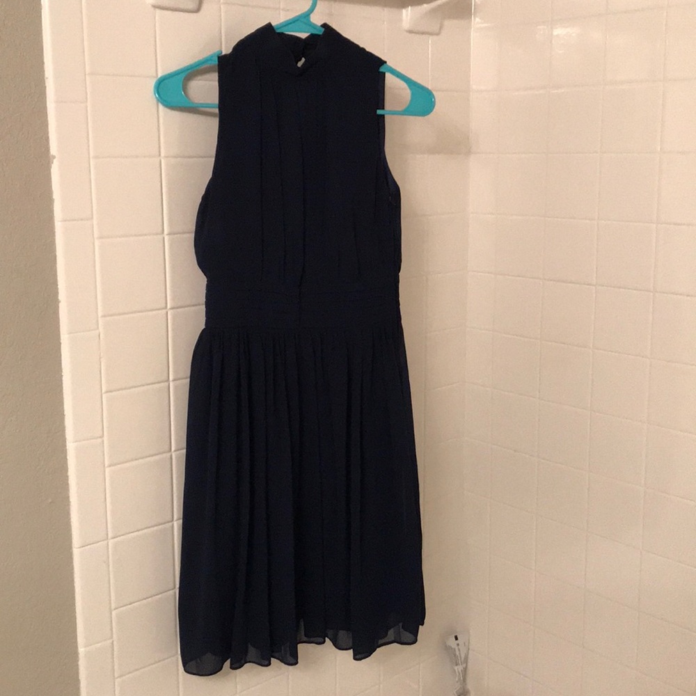 Navy blue formal dress
